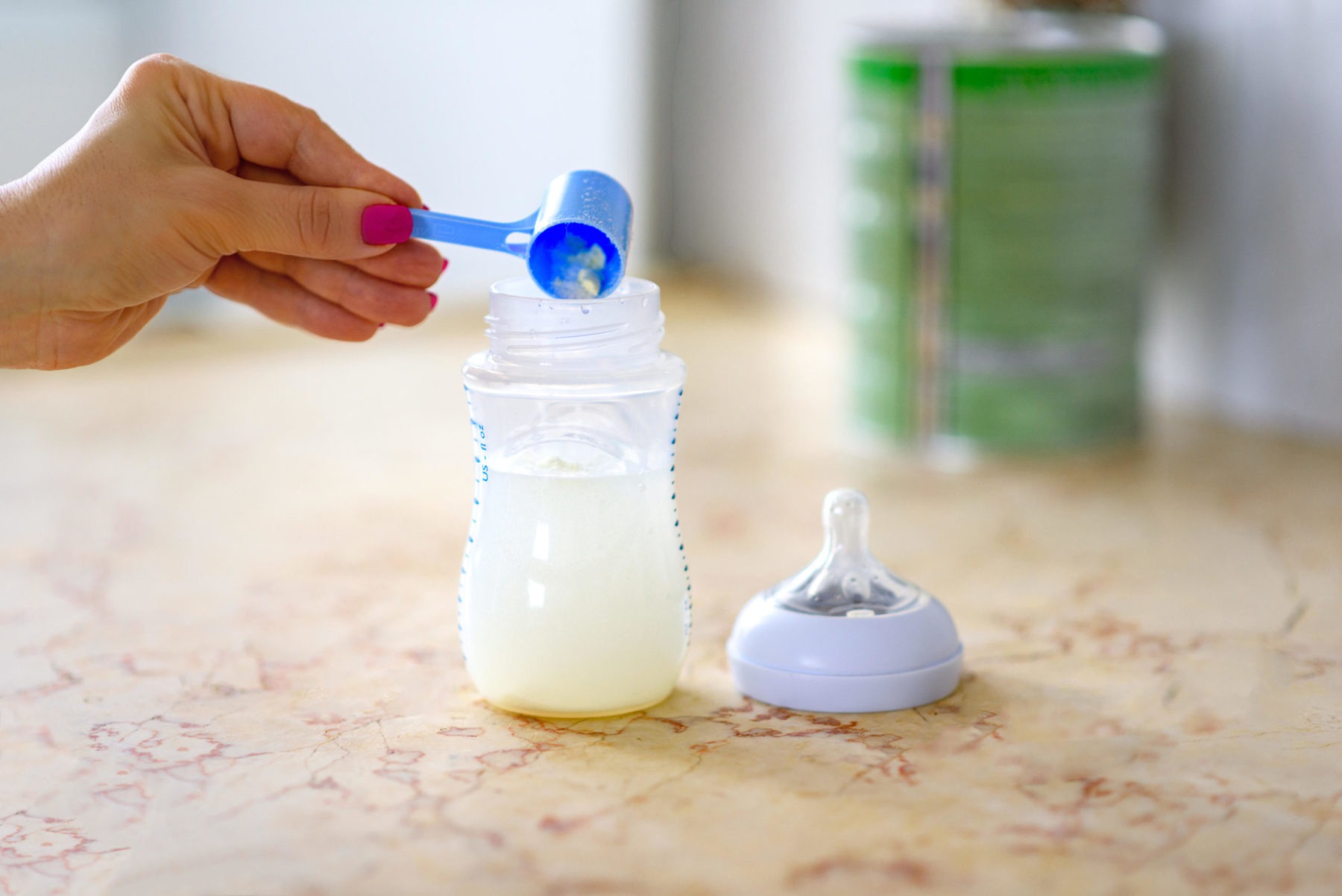 Preparation of mixture baby food