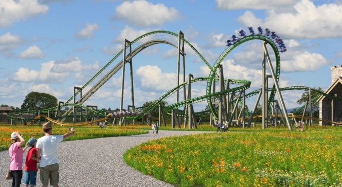 Tayto Park - Planning approval for 2 new Steel Rollercoasters