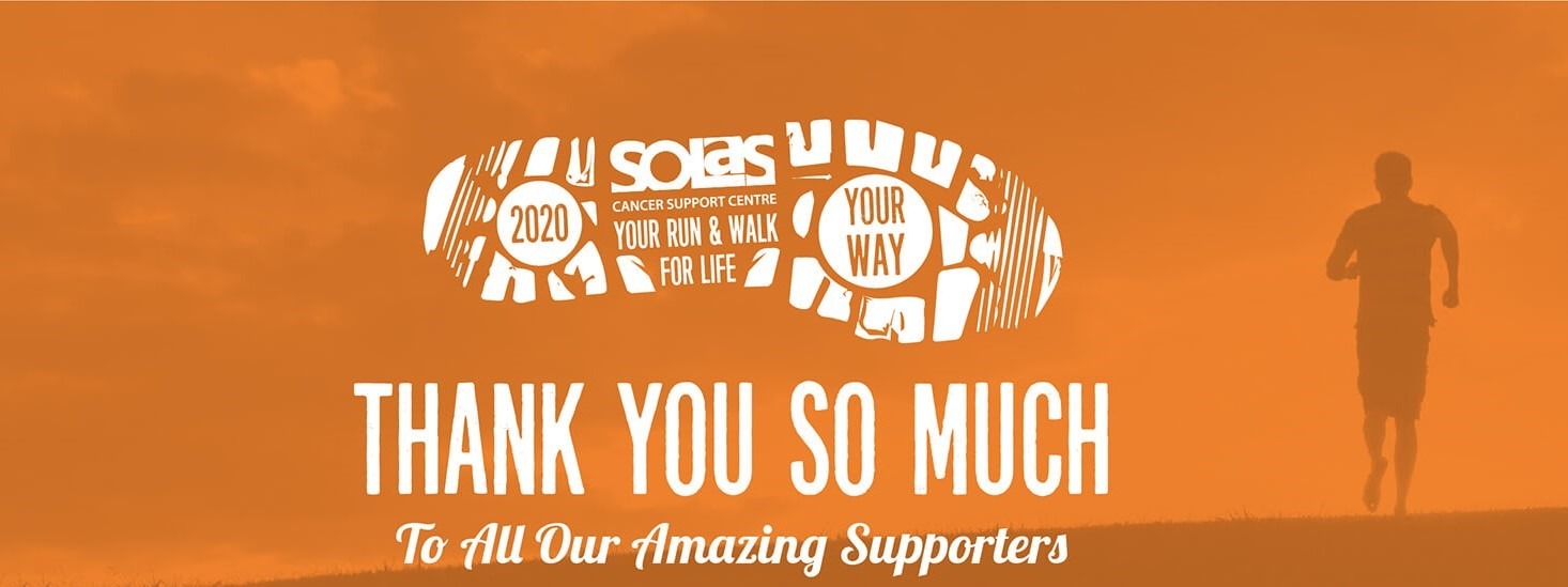 Solas Centre Walk & Run for Life 2020